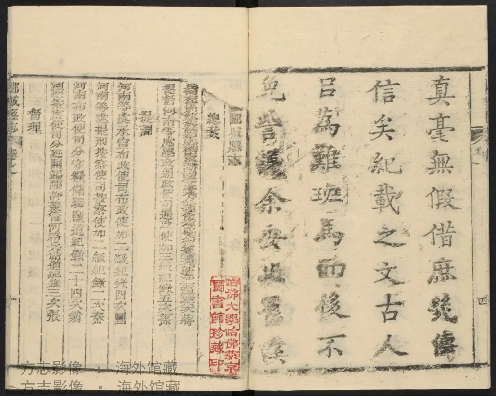郾城县志. [1753？]·河南书影