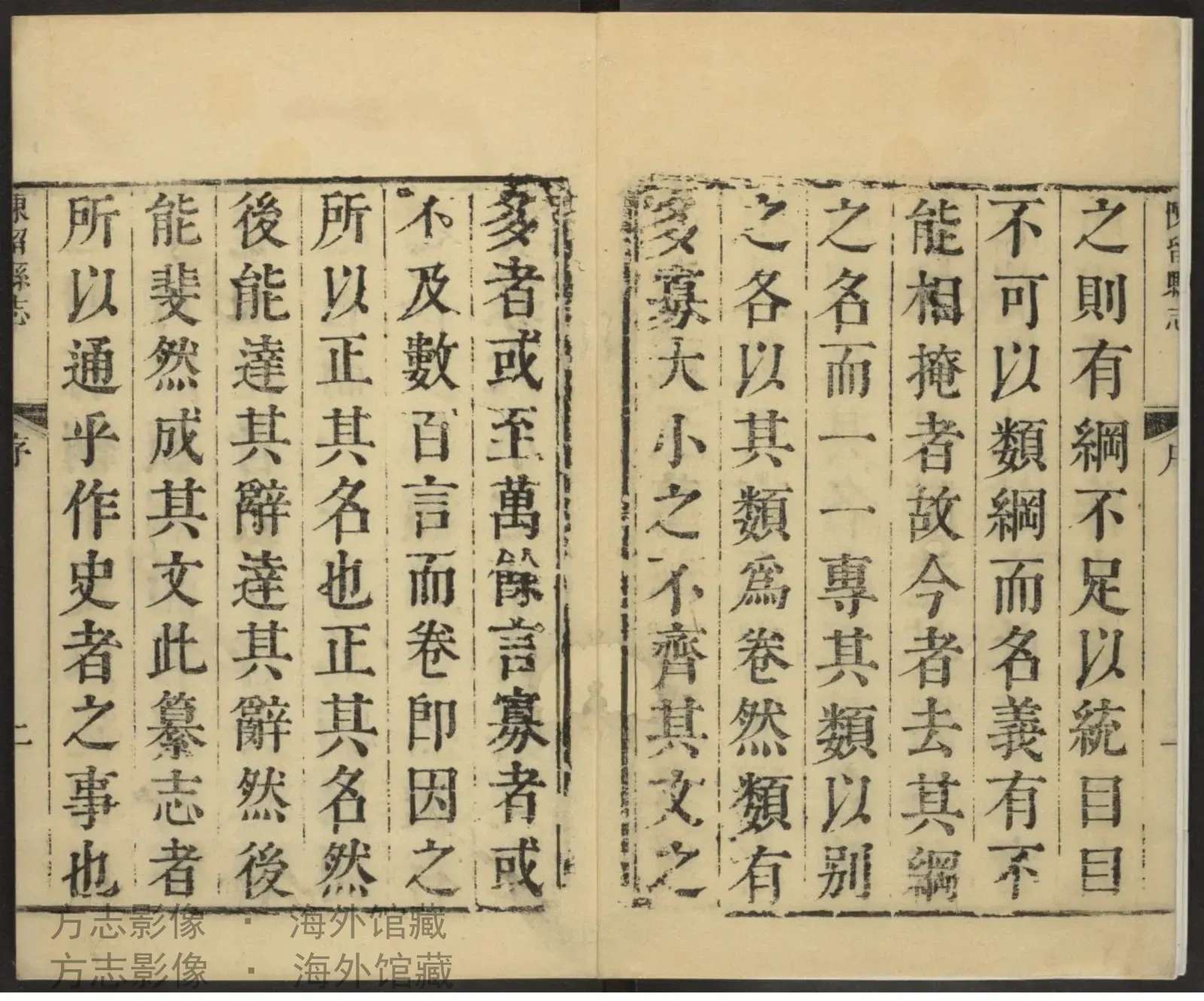 陈留县志首·河南书影
